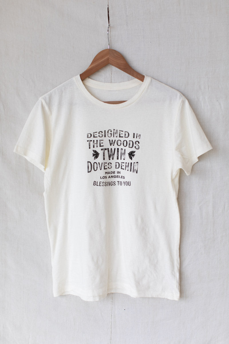 In the Woods T-shirt - Vintage White