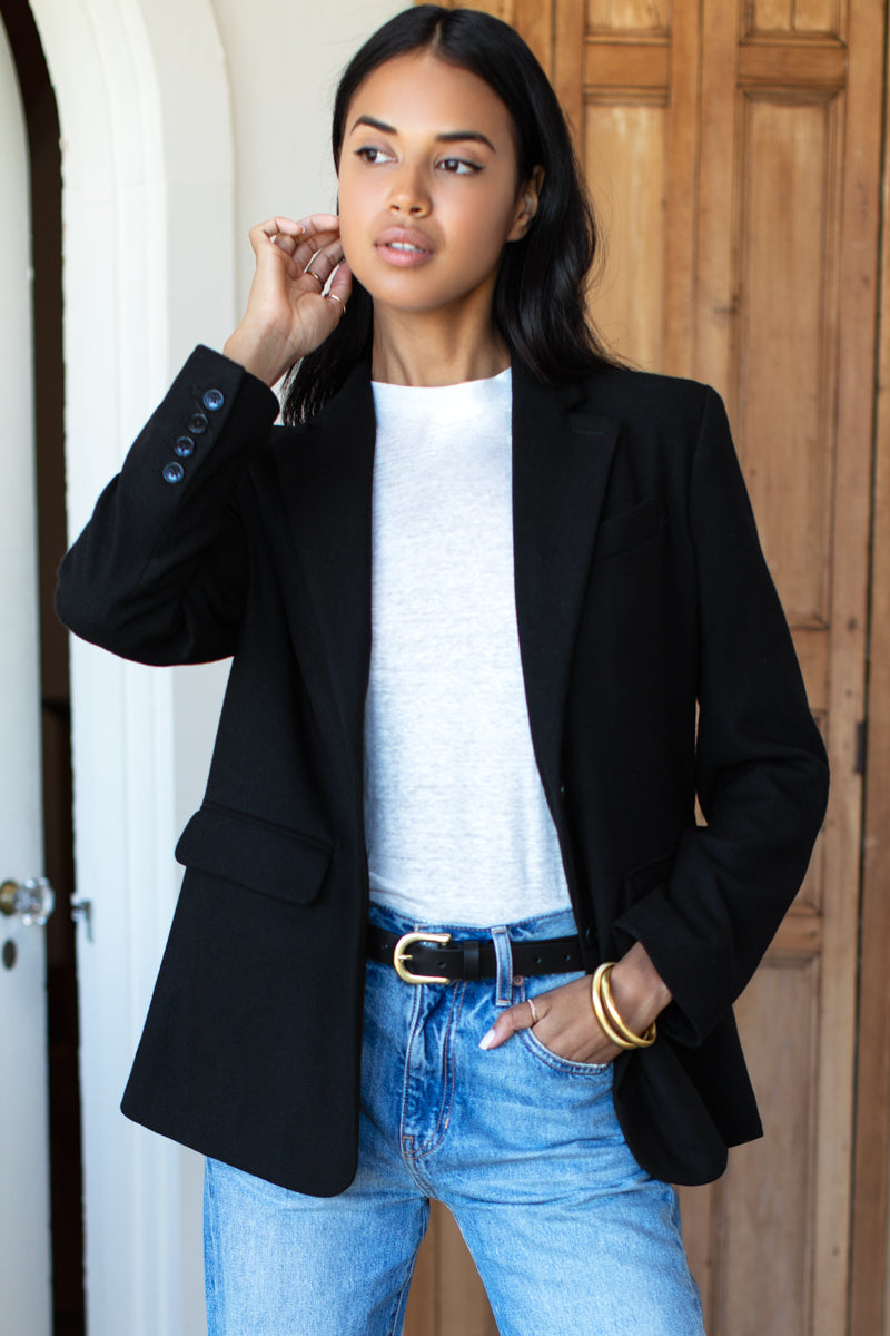 Atelier Blazer - Onyx Wool