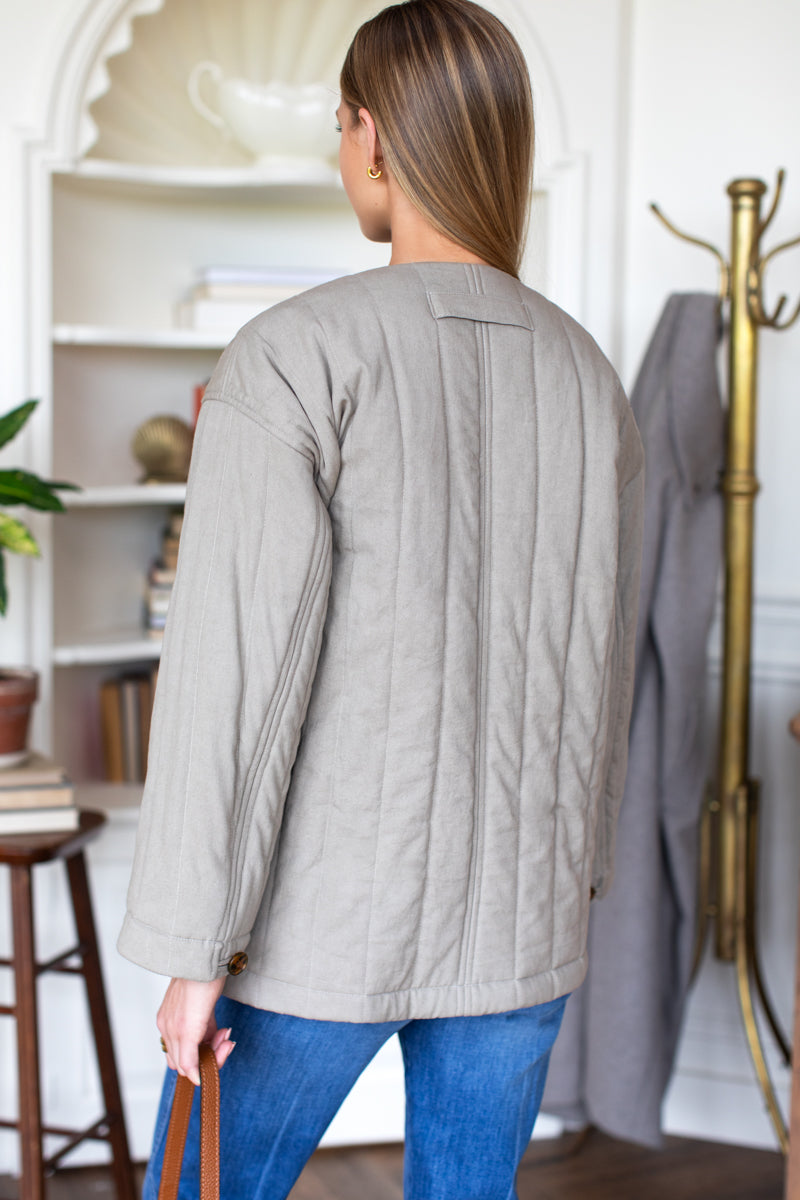 Camp Coat Short - Winter Twig Organic