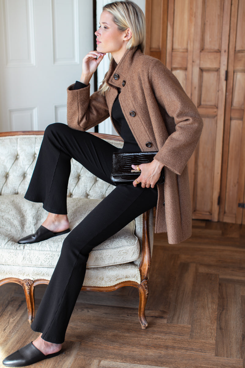 Cozy Coat - Camel Boucle