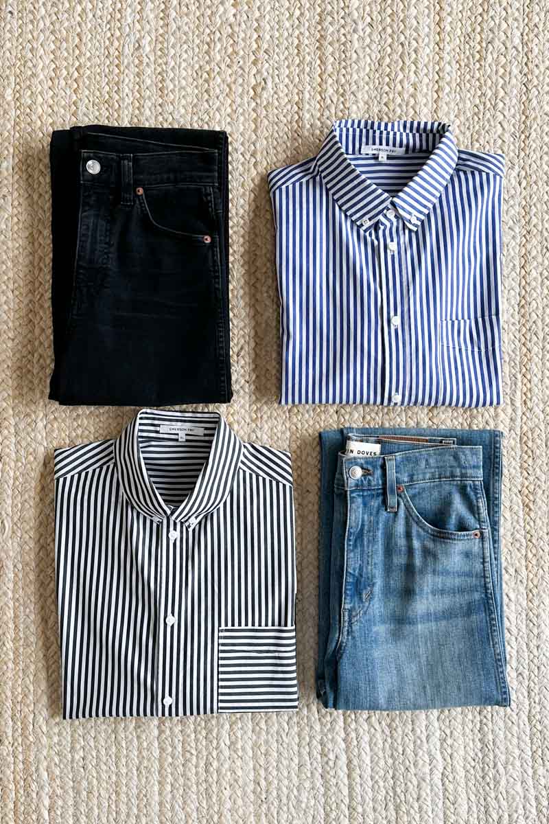 Ryan Shirt - Black Stripe