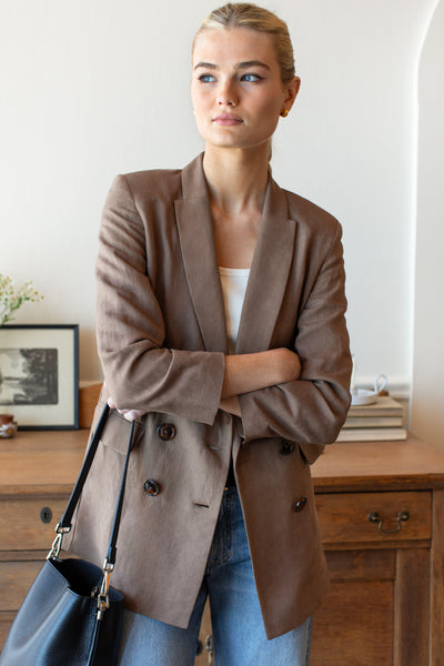 Lee Jacket - Chamoisee Linen - Emerson Fry