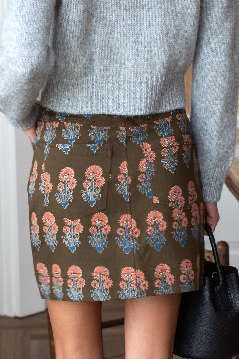 Studio Pocket Skirt - Chrysanthemum