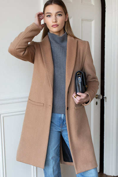 ジャケット・アウター argue COTTON NYLON M-65 HALF COAT/CAMEL manifatturaceccarelli_fieldjac