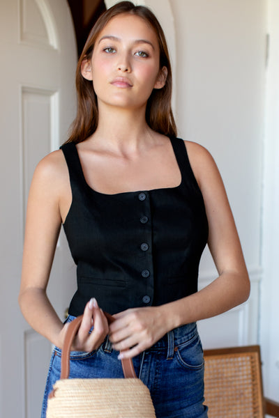 EmersonFry-TailoredTop-Black-