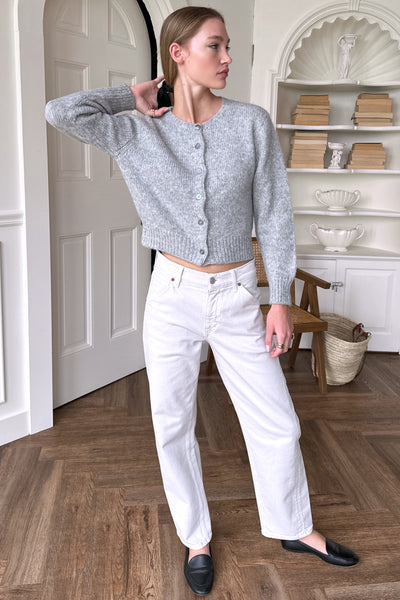 Little Atelier Cardigan - Heather Grey - Emerson Fry