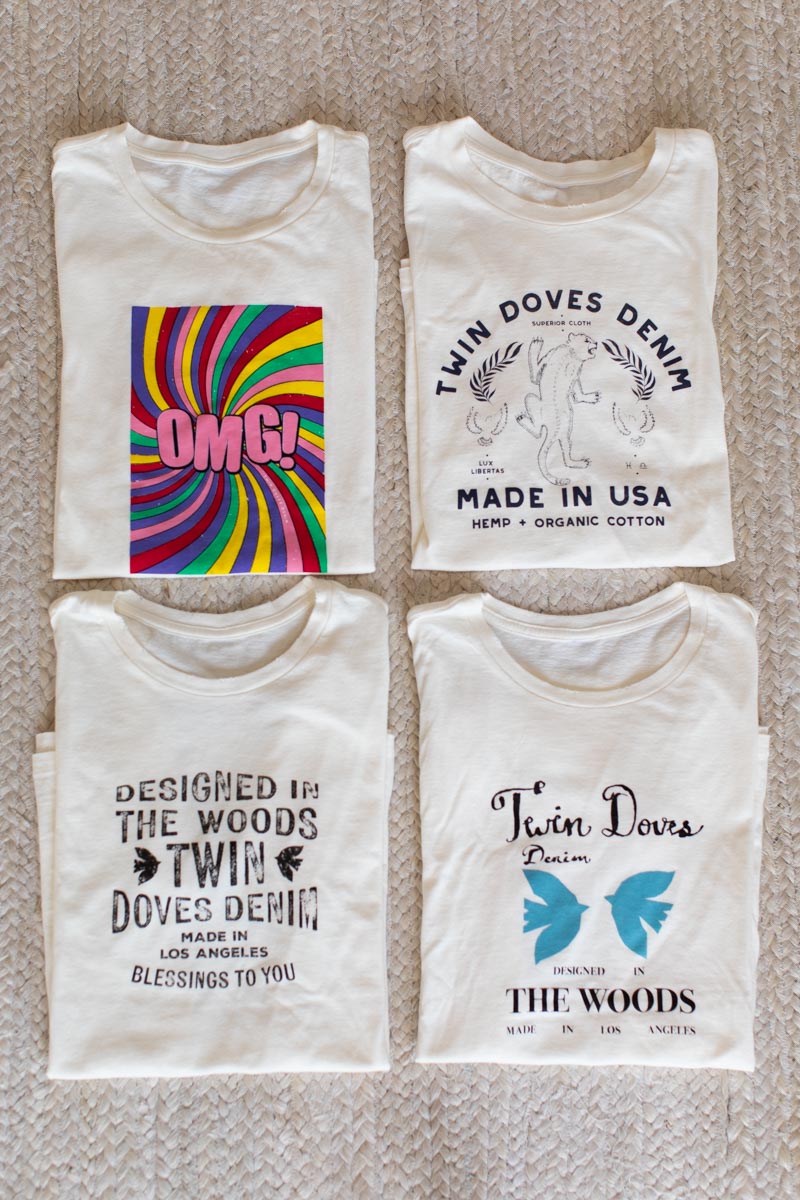 Twin Doves T-shirt