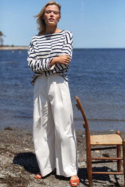 Bateau Top - Navy Stripe - Emerson Fry
