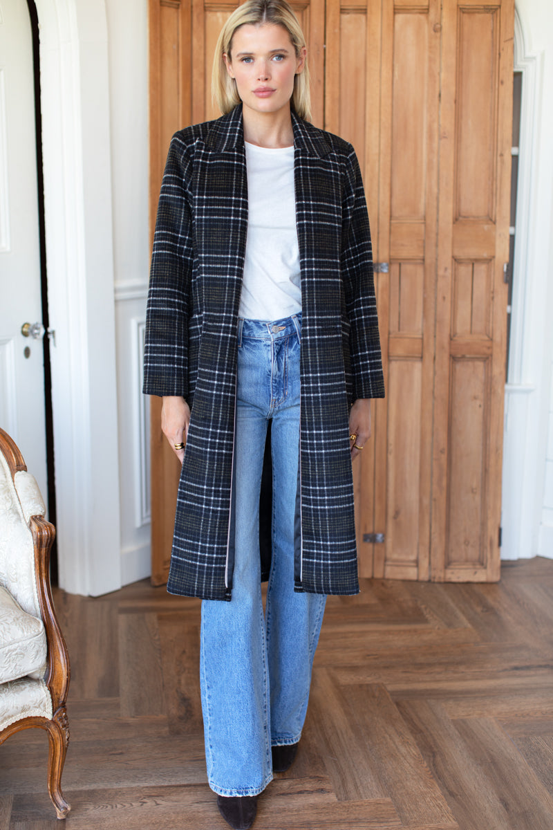 Bowery Coat - Lewis Plaid