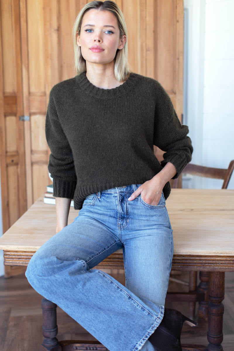 Cozy Sweater - Forest Night