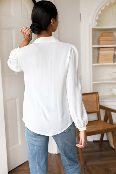 Frankie Blouse - Star White - Emerson Fry