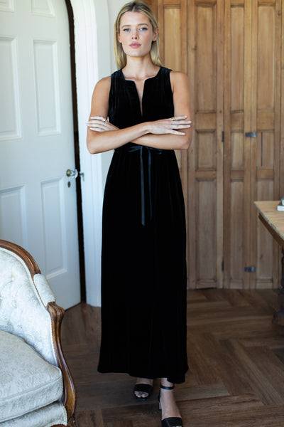 navy blue maxi formal dress Navy Stretch Deep V Maxi Dress