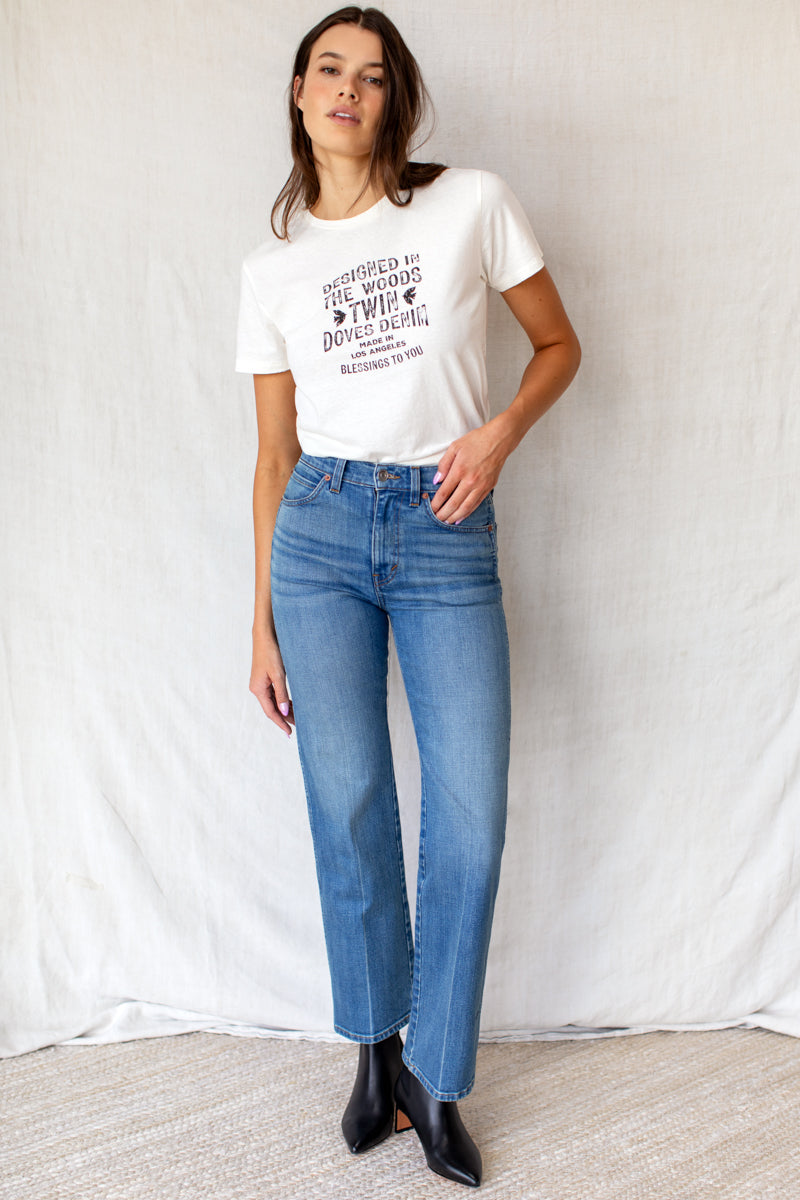 In the Woods T-shirt - Vintage White