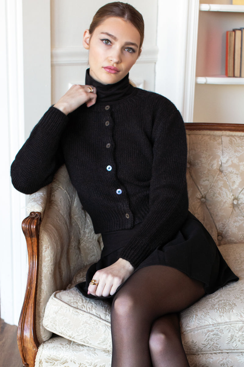 Little Atelier Cardigan - Black