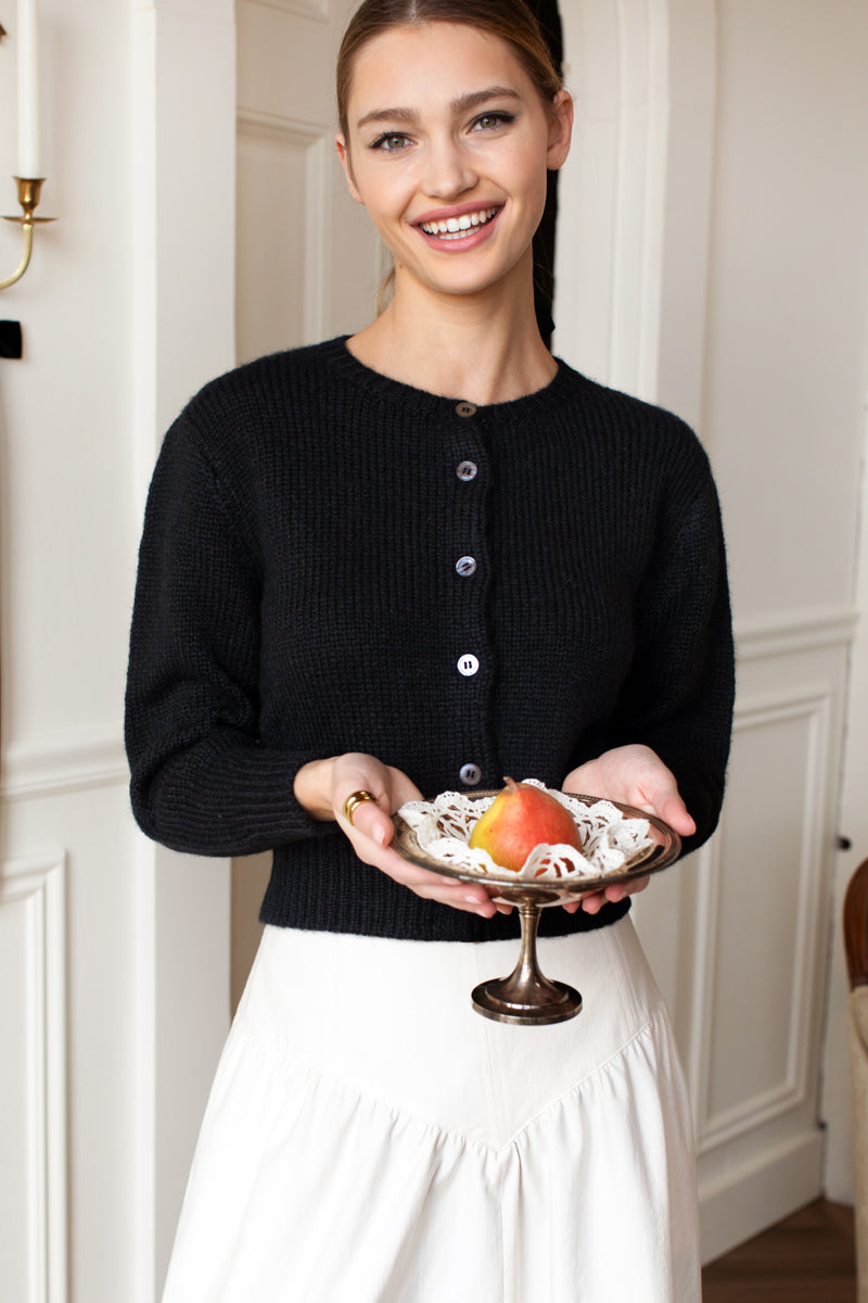 Little Atelier Cardigan - Black