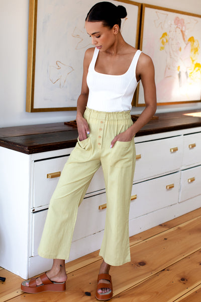 Mama's Easy Pant - Lemongrass Organic - Emerson Fry Mama's Easy Pant - Lemongrass Organic - Emerson Fry