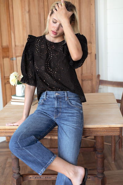 トップス Birthday Bush CLARISSE PEARL BUTTON TOPS Amazon.com: Women's Elegant Color Matching Collar Tip Blouse