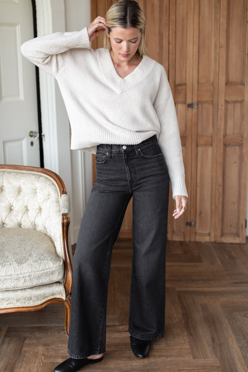 Perfect Wide Leg - Vintage Black