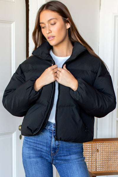 EmersonFryPufferJacketBlack-