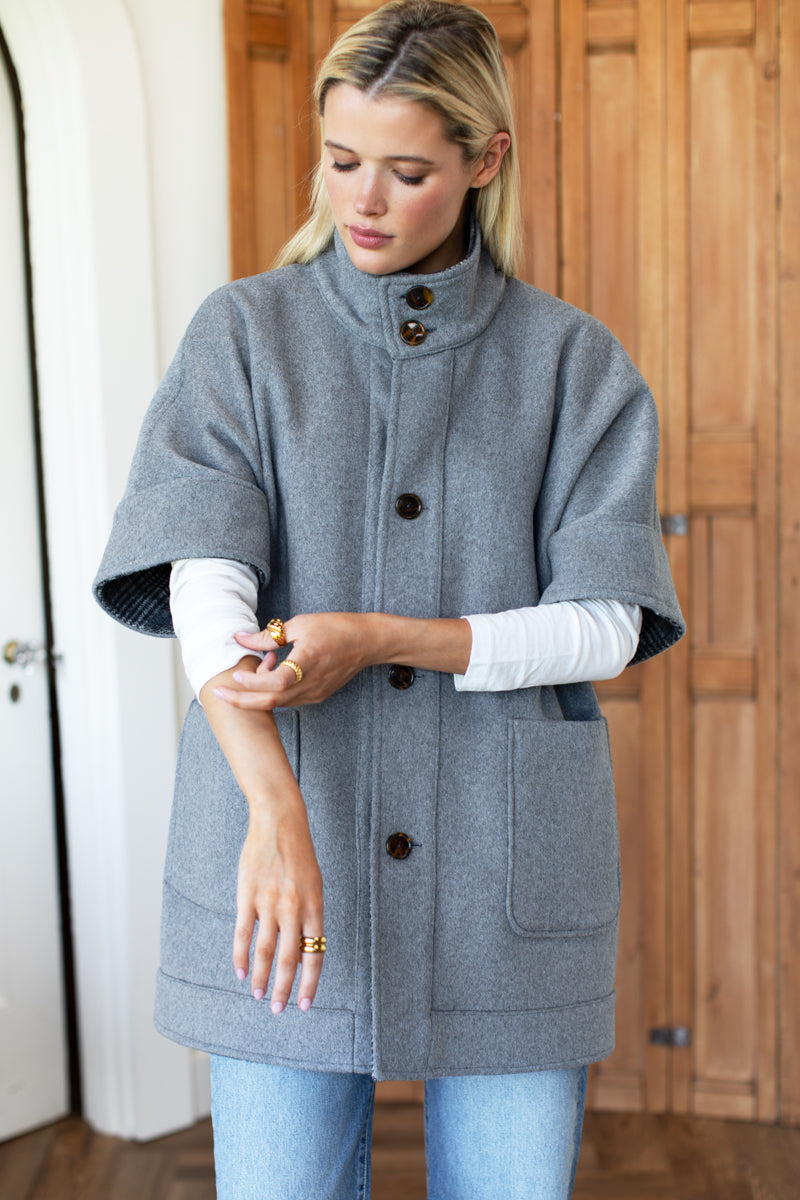Reversible Topper - Arlo Plaid