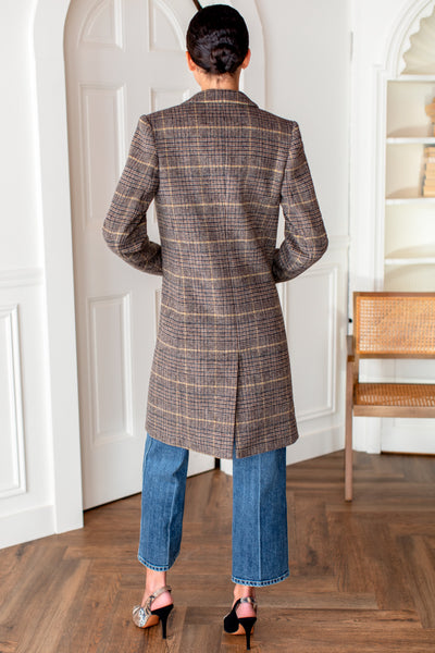 【予約】 Henderson - Coat Tailored Plaid Fry Emerson - ジャケット・アウター