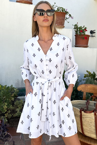 blouson dress Māmaki & Butterflies Blouson Dress M