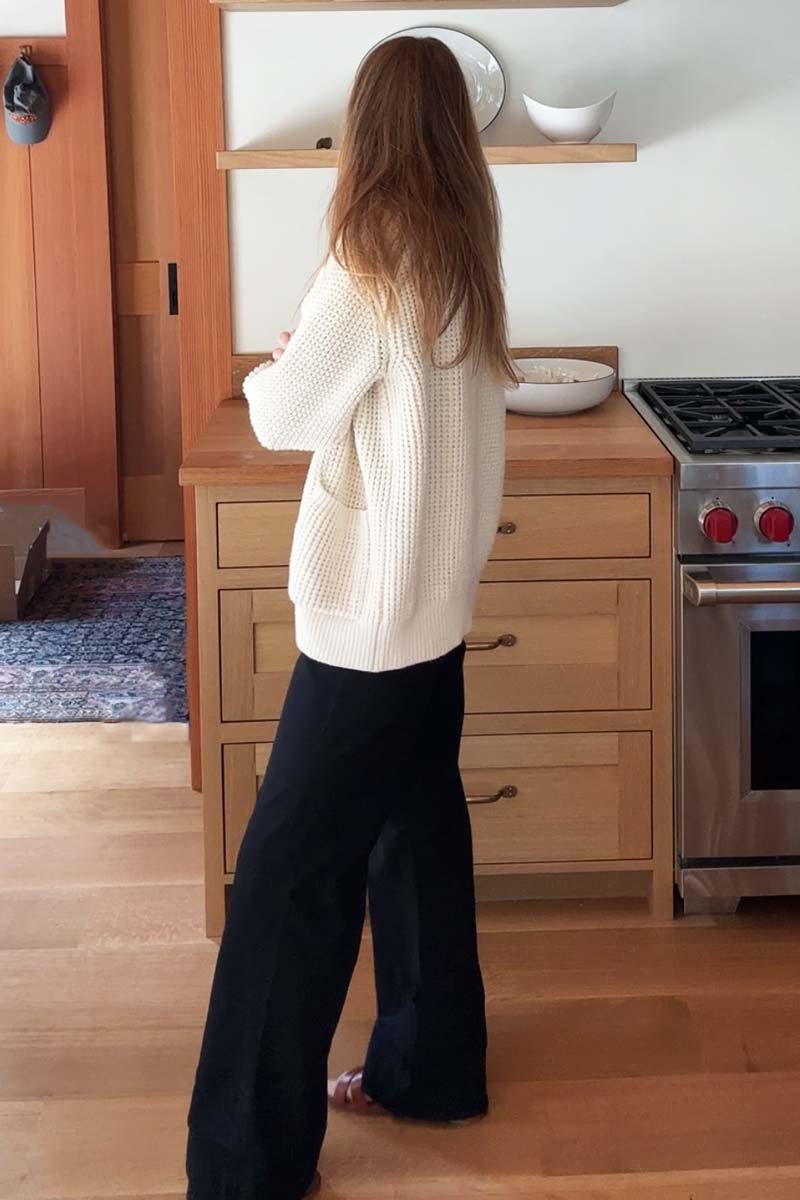 Everyday Pant - Jet Black Organic
