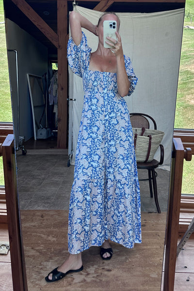 Santiago 3 Maxi Dress - Orchard Fruit - Emerson Fry