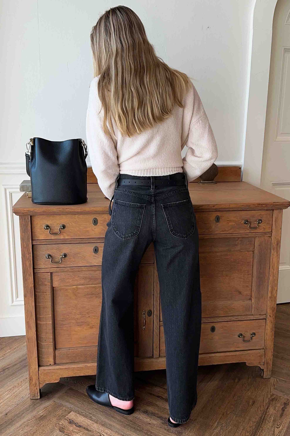 Perfect Wide Leg - Vintage Black