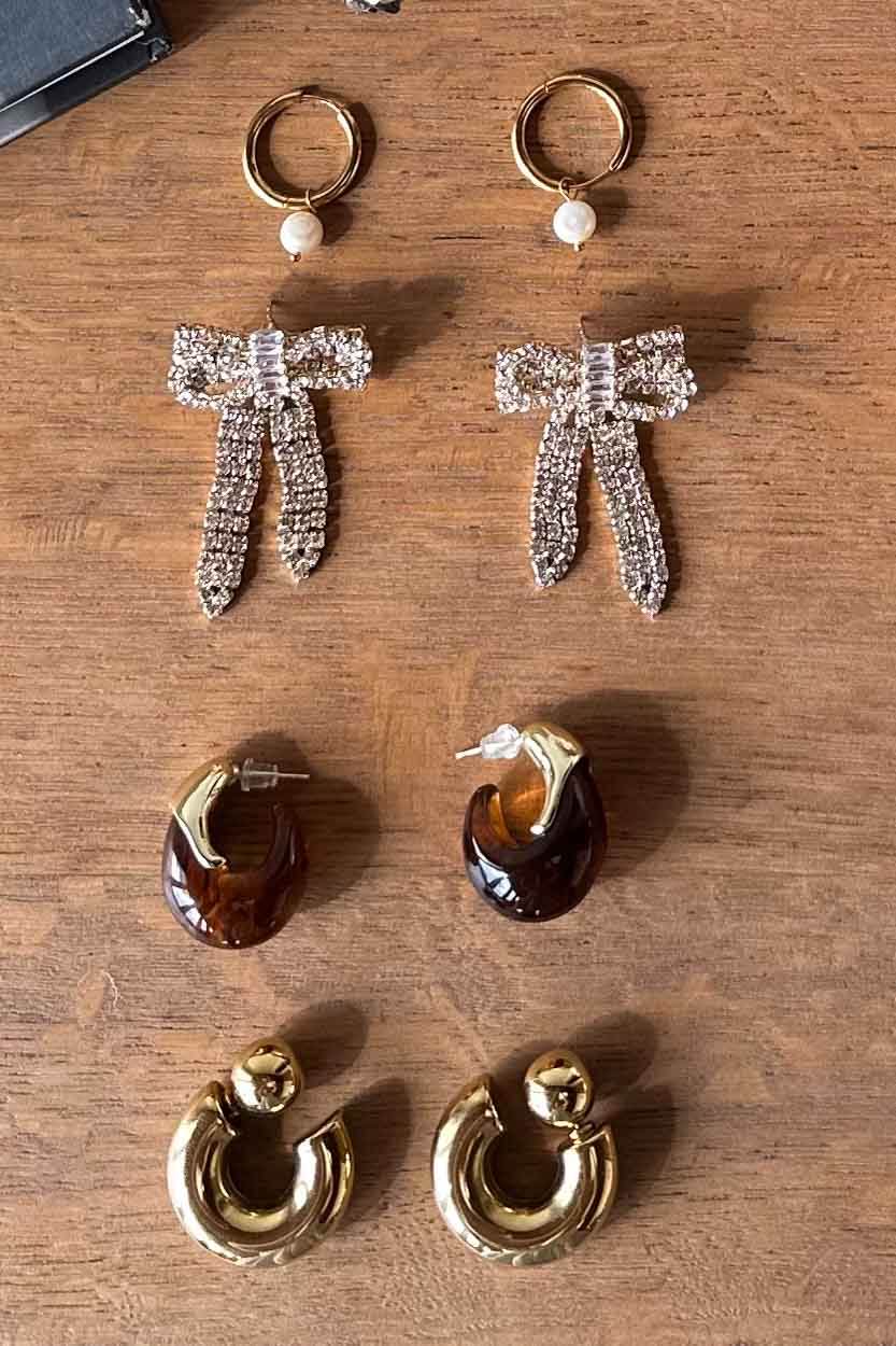 Rhinestone Vintage Bows