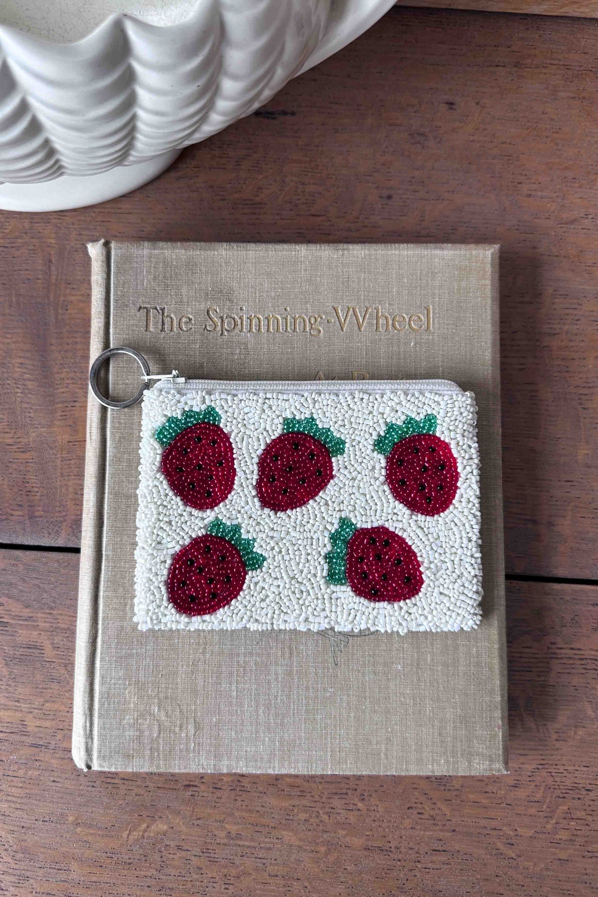 Zip Coin Pouch - Strawberry