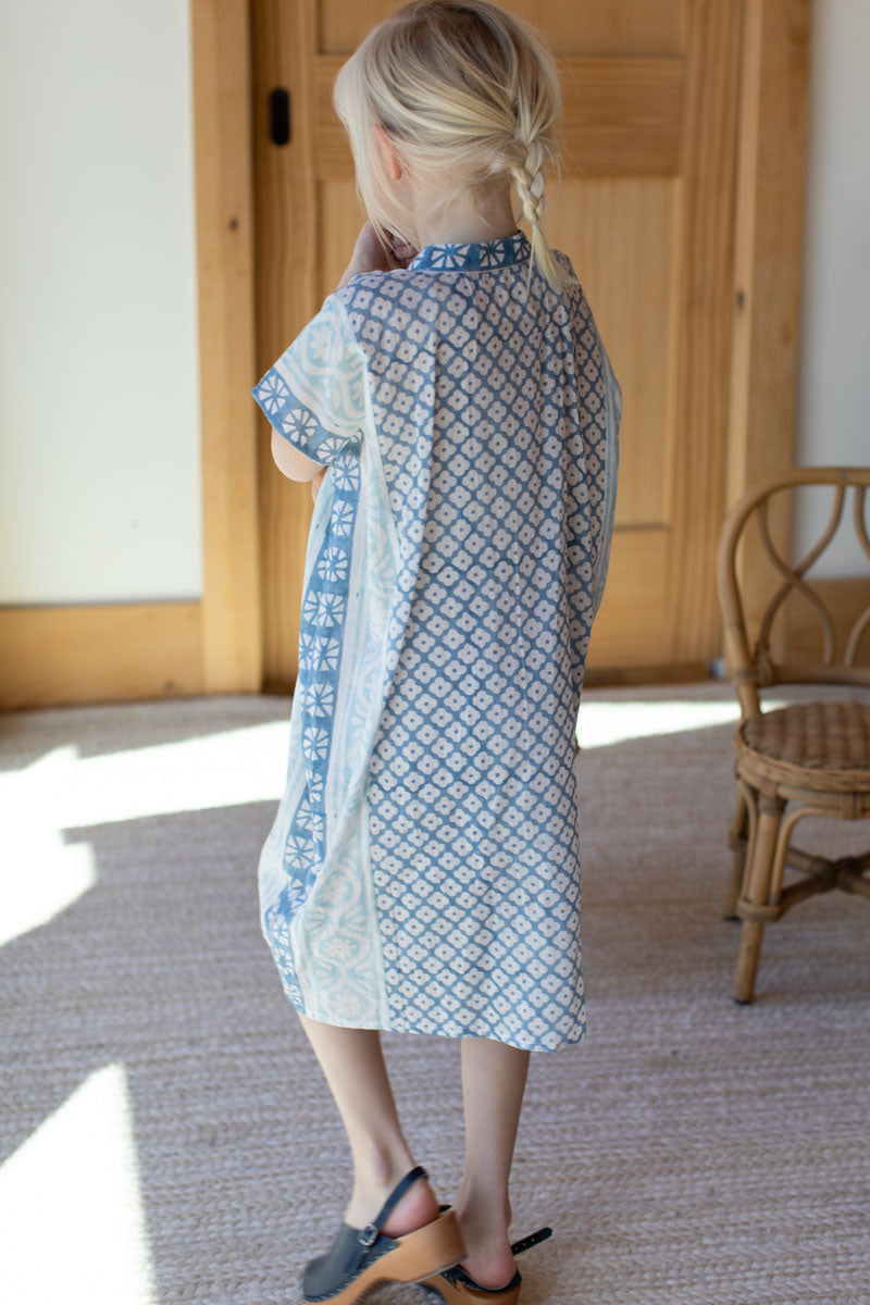 Little Fry Caftan - Daughters Blue Organic