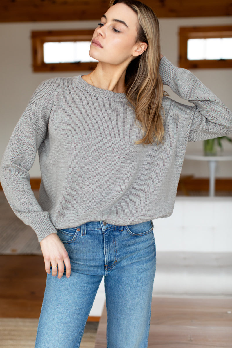 Carolyn Sweater - Stone Organic