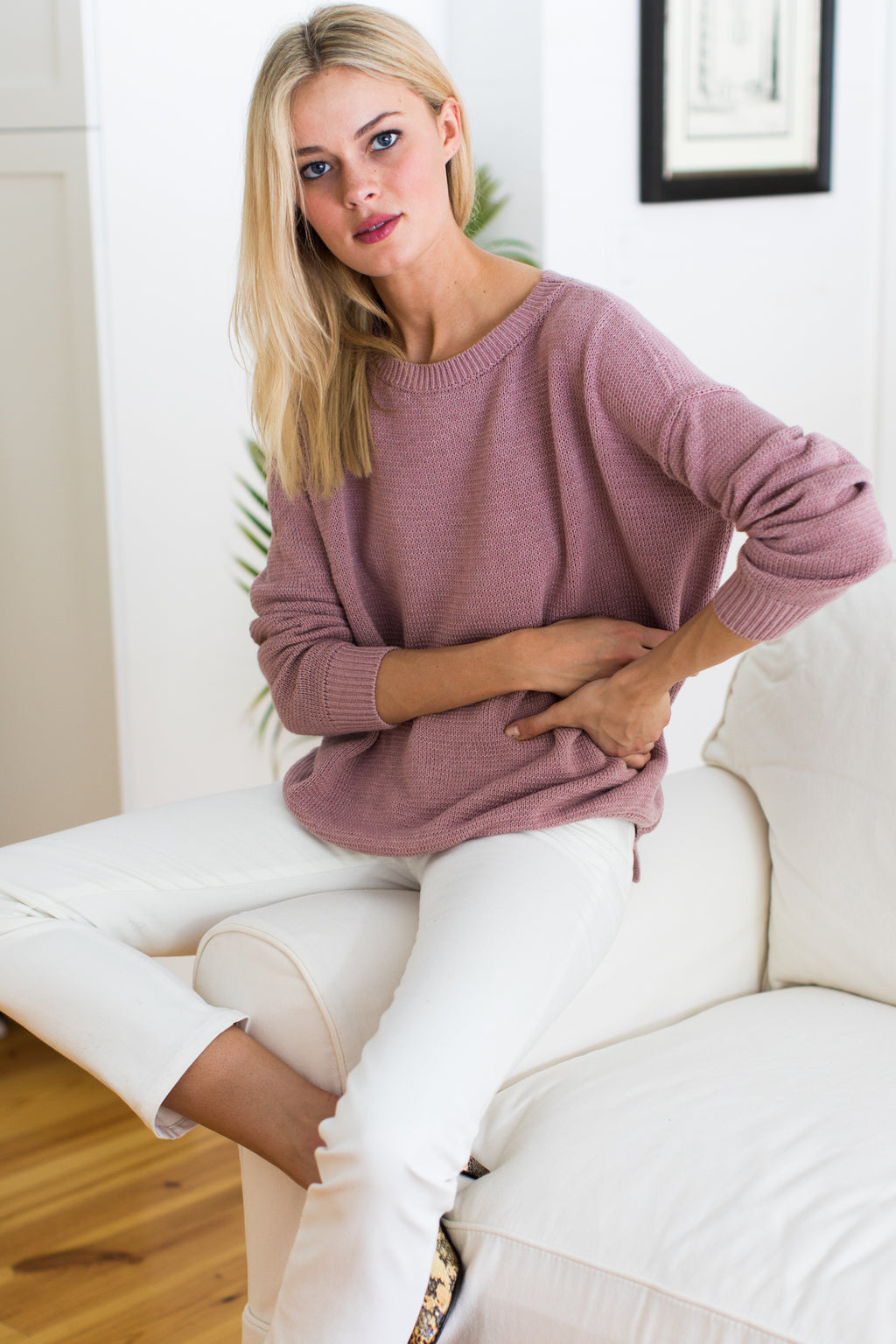 Carolyn Sweater - Rose Organic