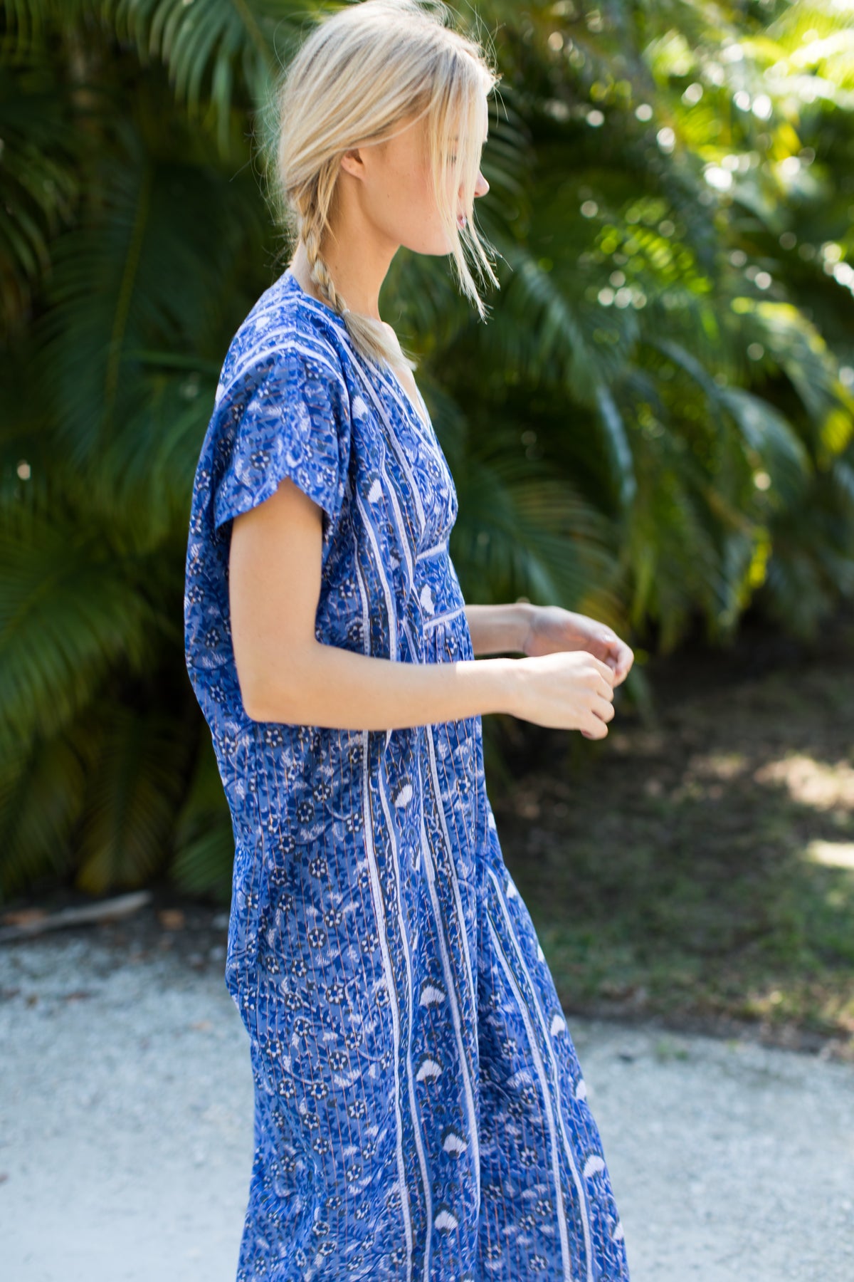 Francina Caftan - Sea Lurex