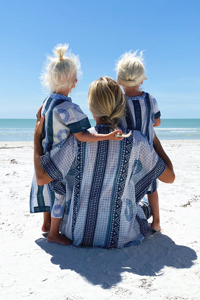 Emerson Caftan - Cerulean Organic - Emerson Fry