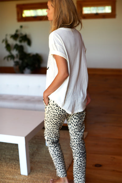 Jagger and stone fashion leopard pants