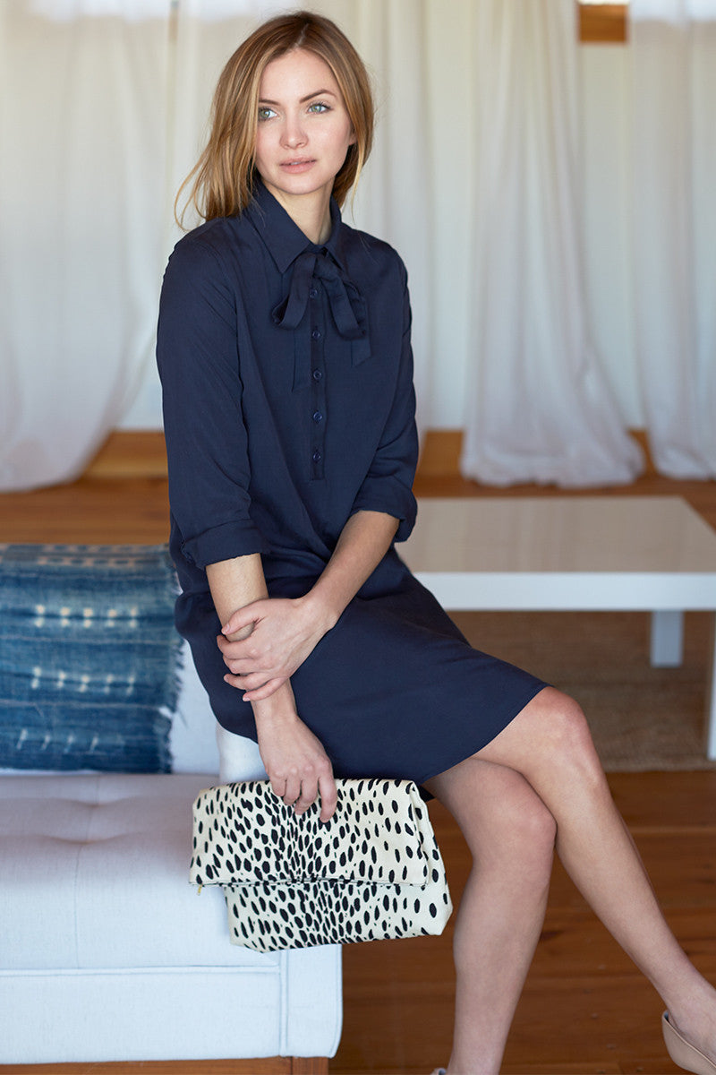 Shirtdress - Navy