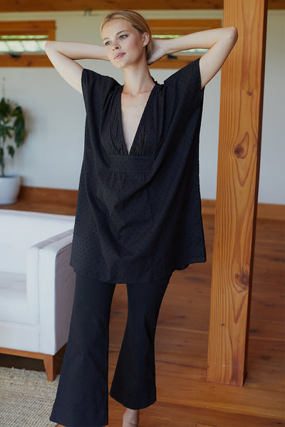 Francina Tunic - Black Dots - Emerson Fry