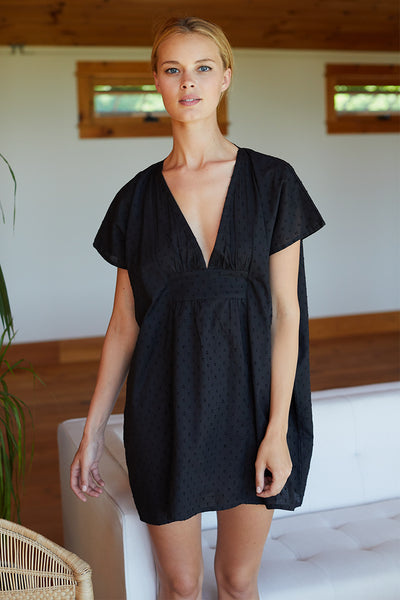 Francina Tunic - Black Dots - Emerson Fry