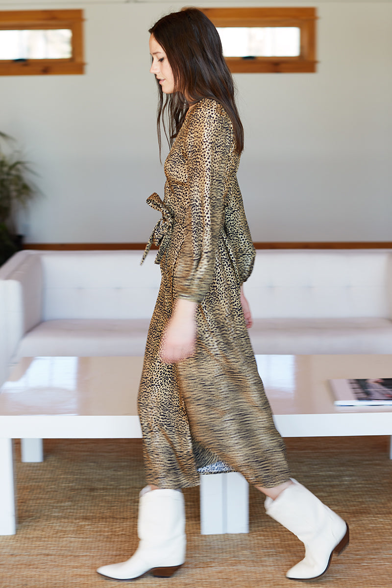 Juliette Dress Midi - Little Cheetah