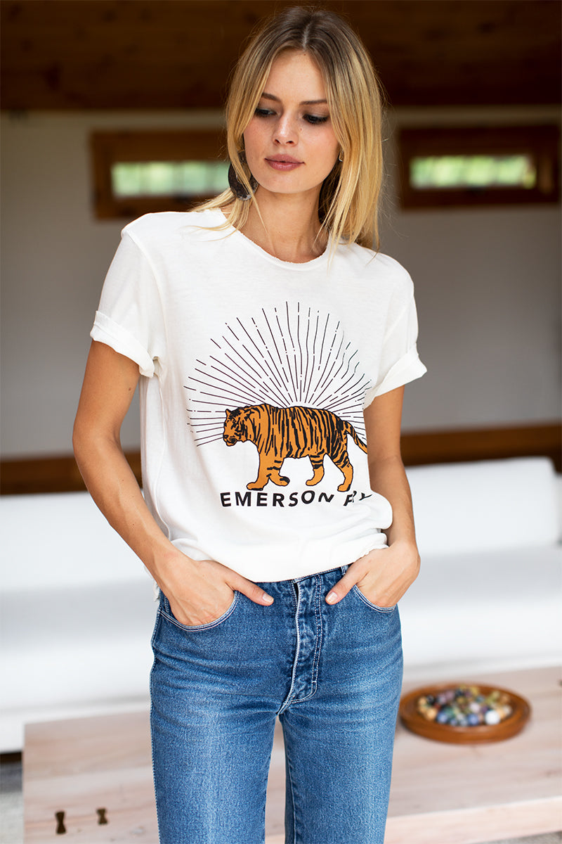 Tiger T-Shirt - Ivory