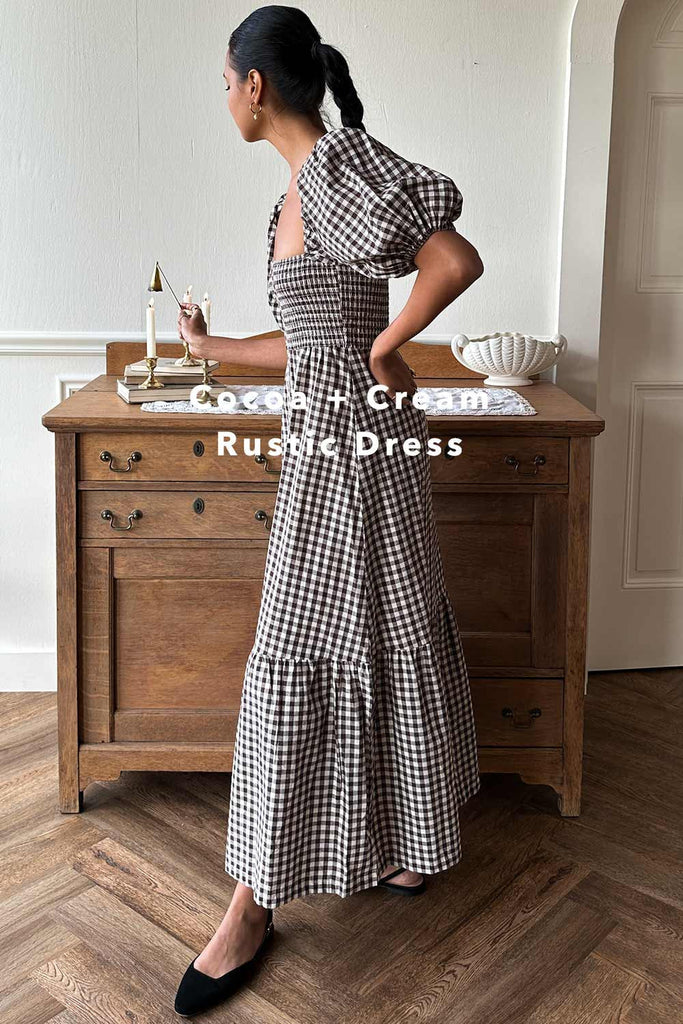 Cocoa + Cream Rustic Dress