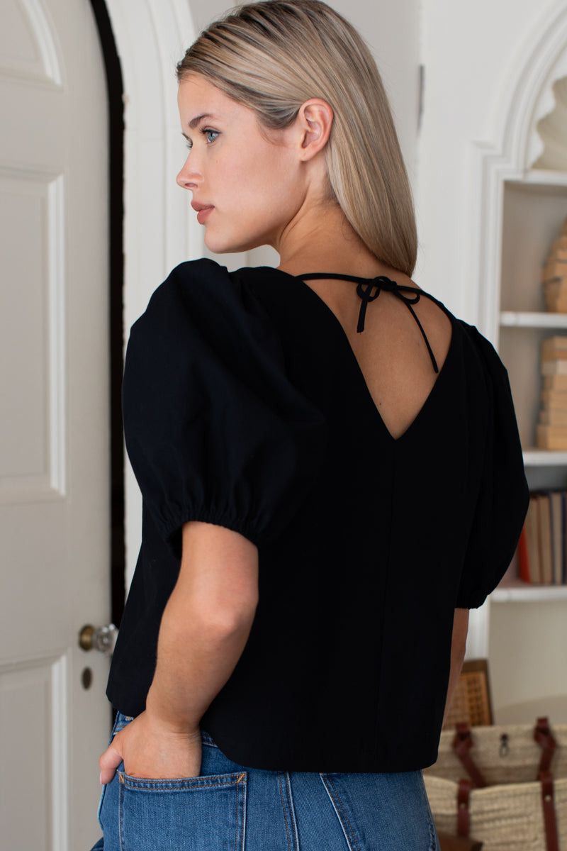 V Top - Black Swan