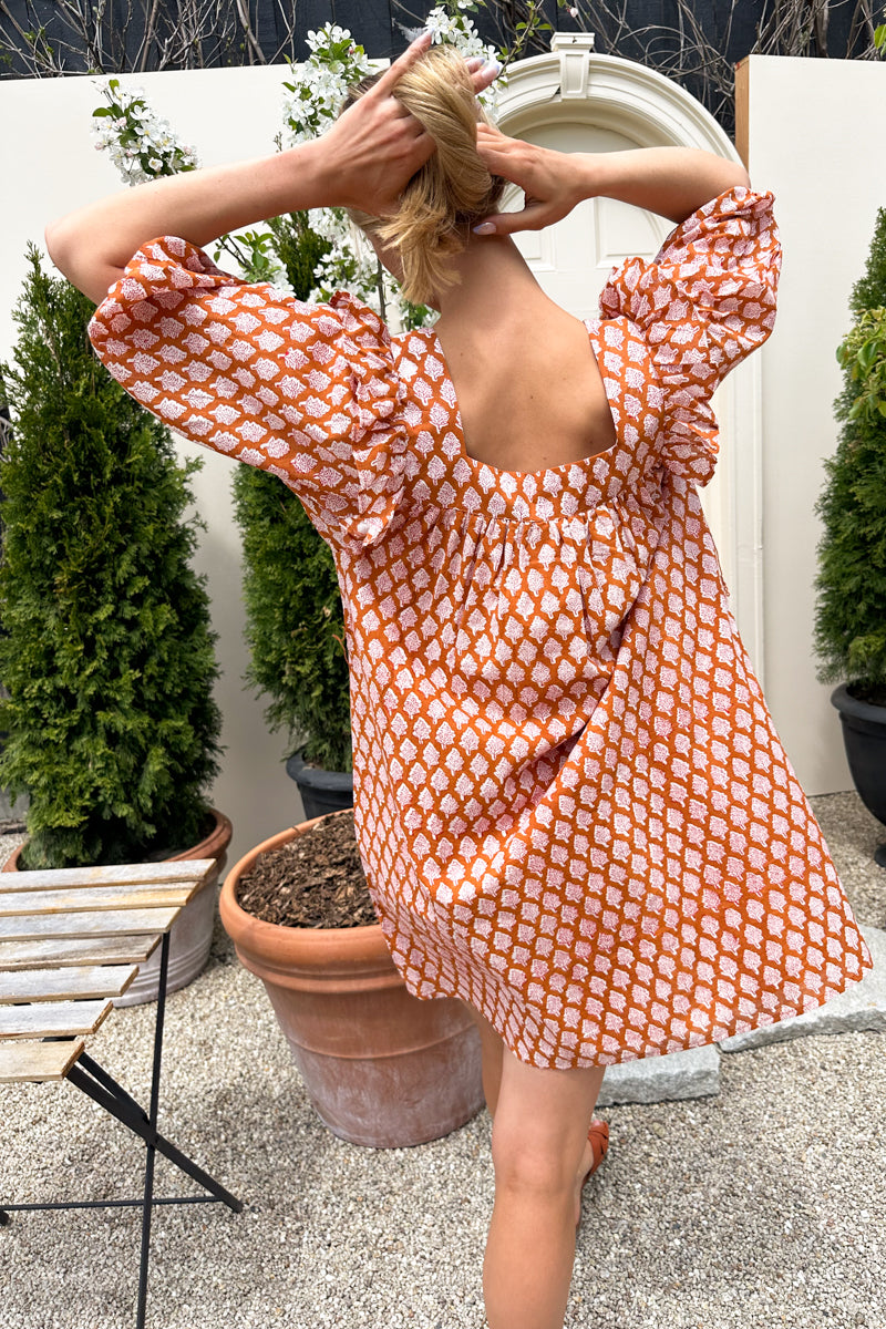 Adelina Long Sleeve Dress - Gigi Organic