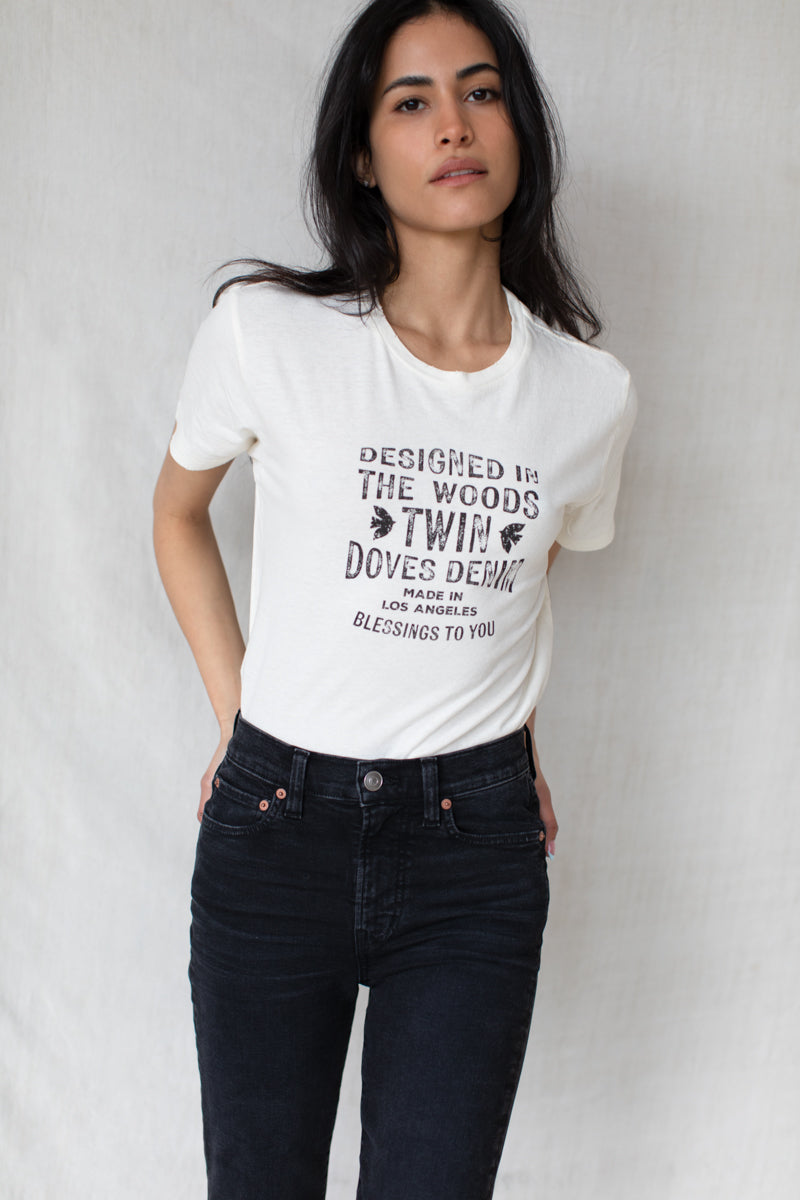 In the Woods T-shirt - Vintage White