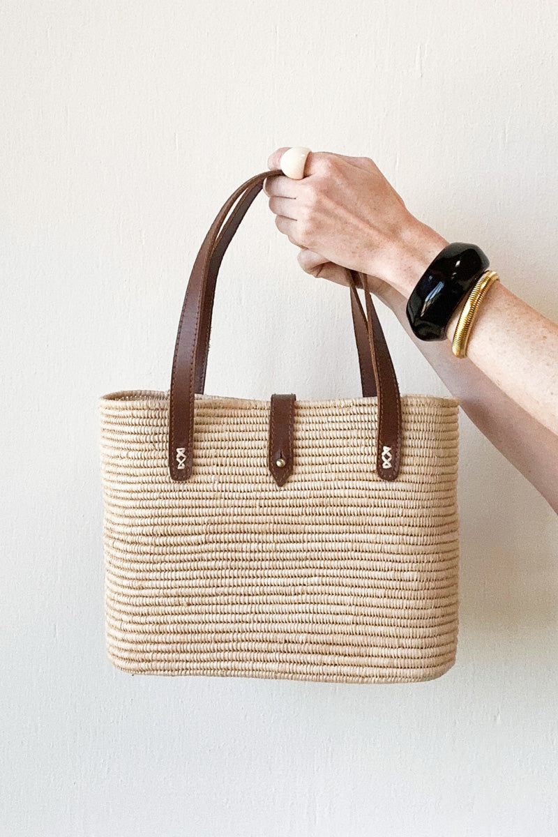 Woven Everyday Tote - Natural