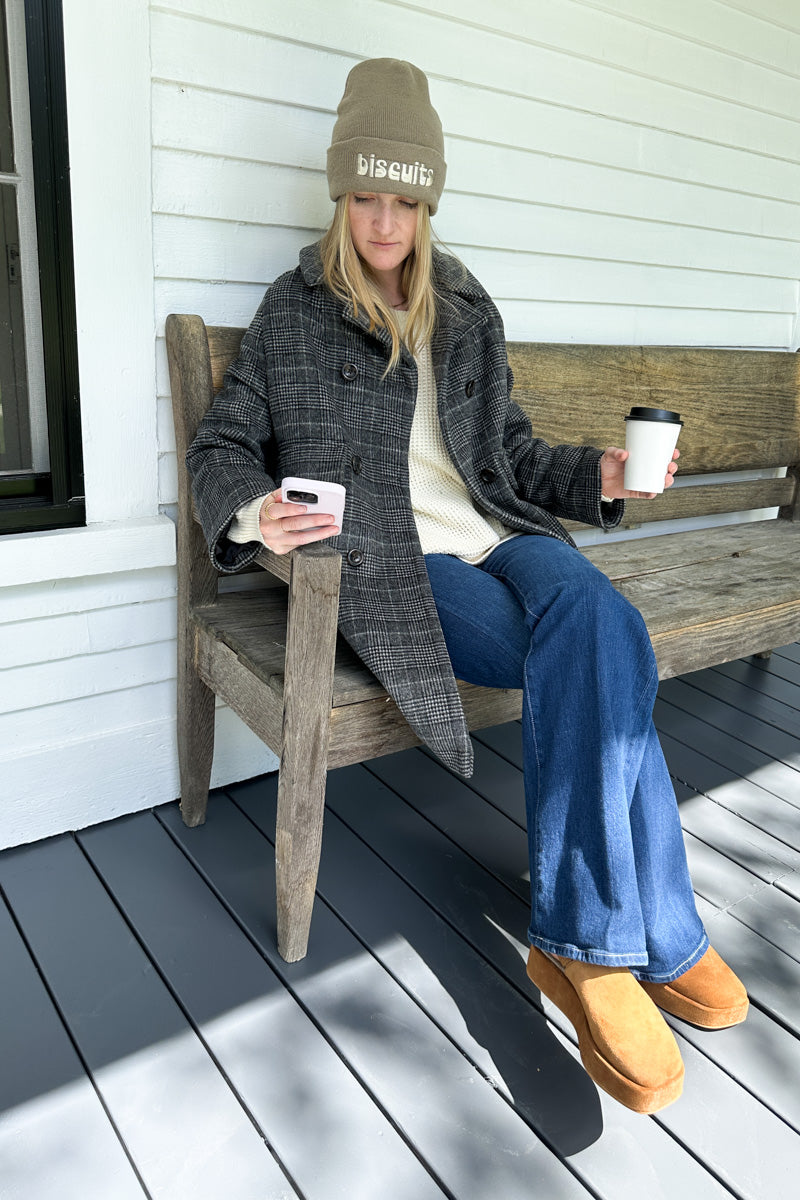 Biscuits Knit Hat