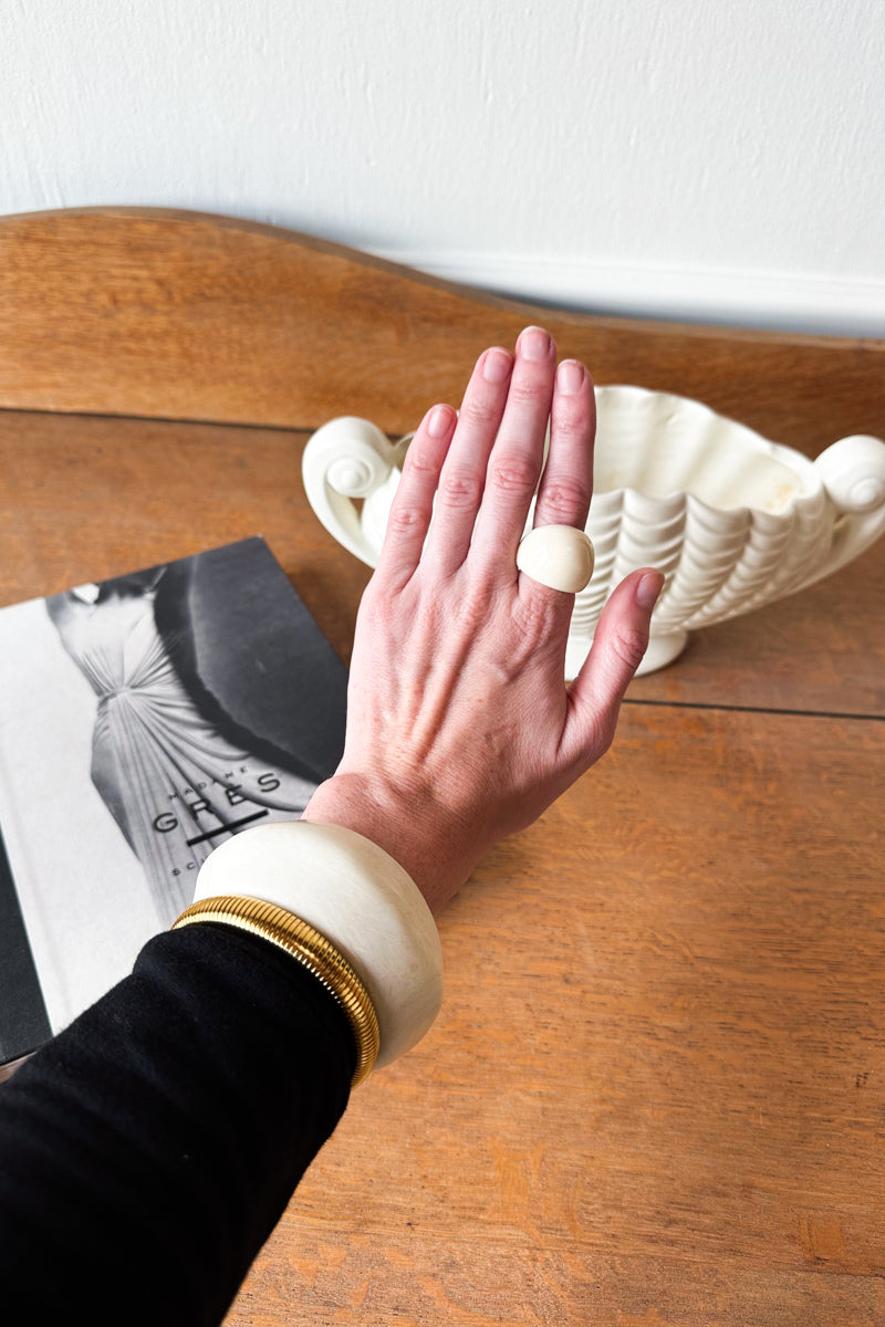 Marble Ring - Ivory OS
