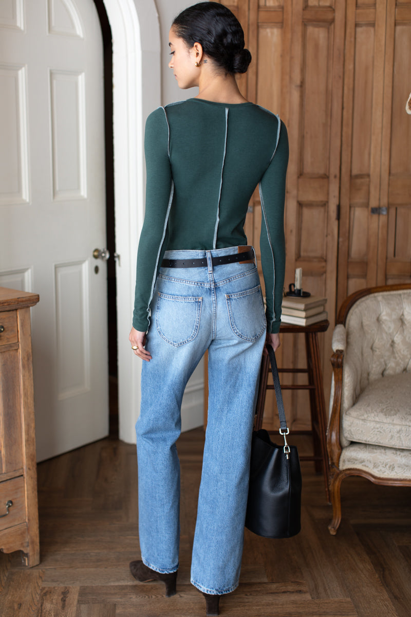 Amy Crewneck - Pine